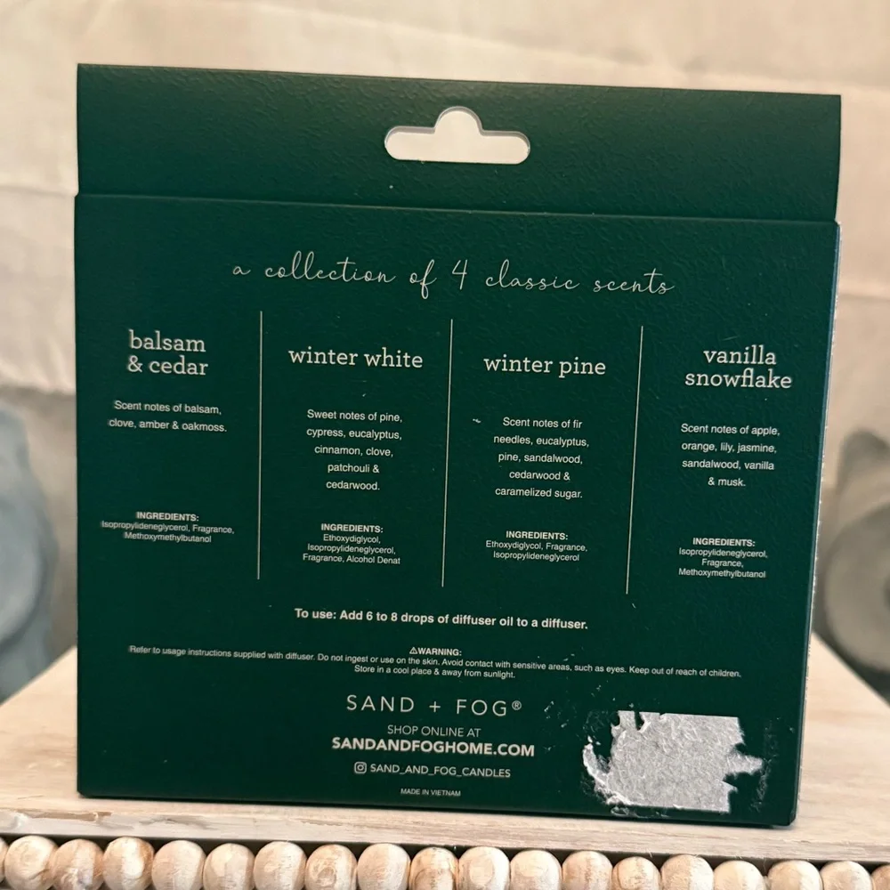 ⚡️Sand + Fog Fragrance Diffuser Oils